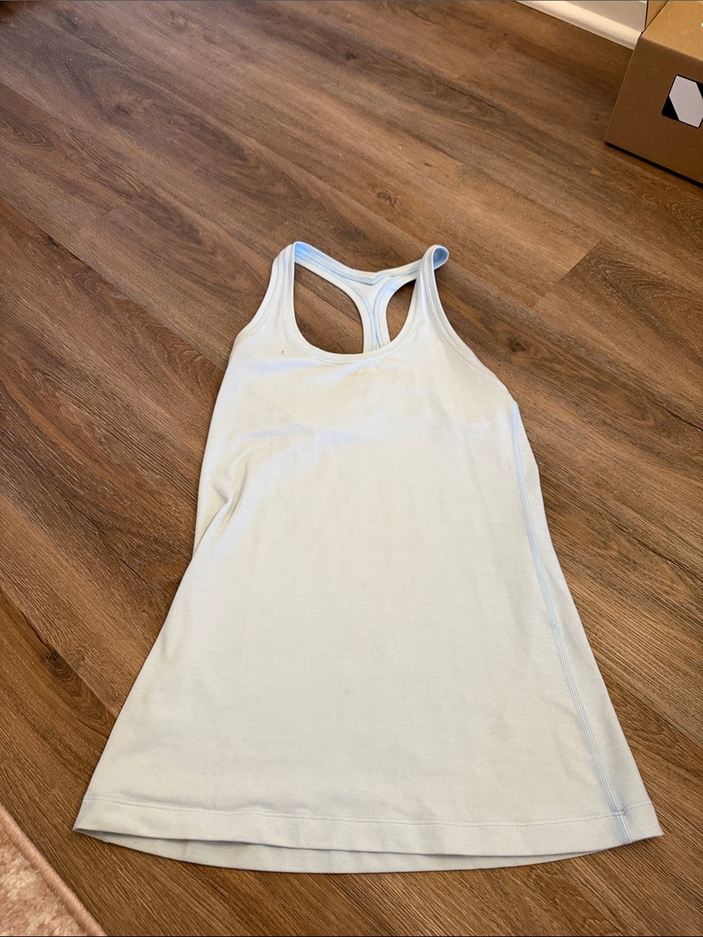 lululemon athletica Light Blue Racerback Tank